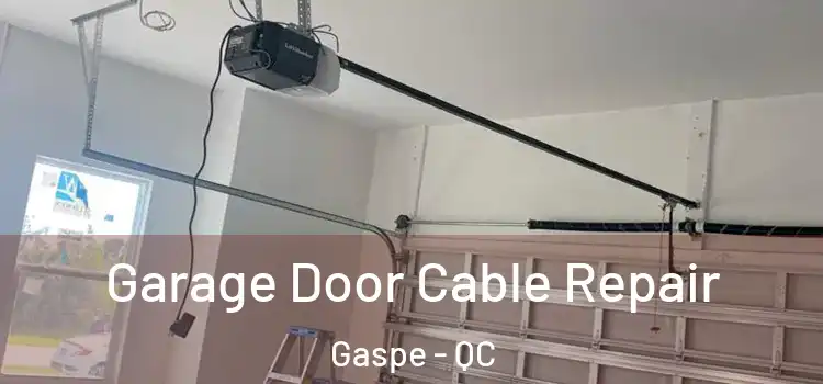  Garage Door Cable Repair Gaspe - QC