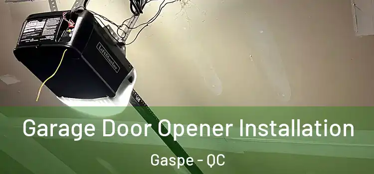  Garage Door Opener Installation Gaspe - QC